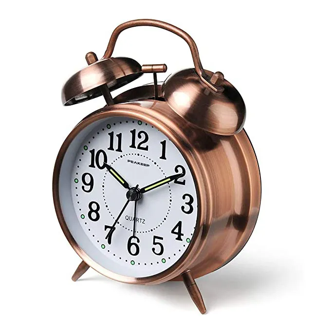 Twin bell alarm clock