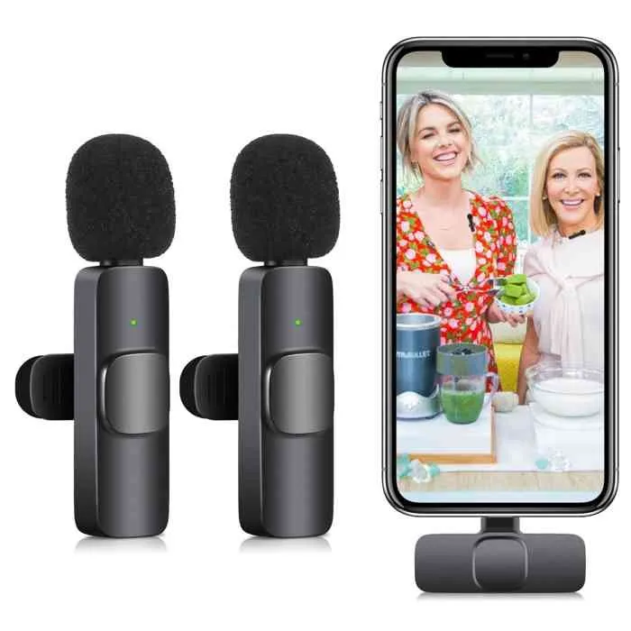 K9 wireless double microphone type - c