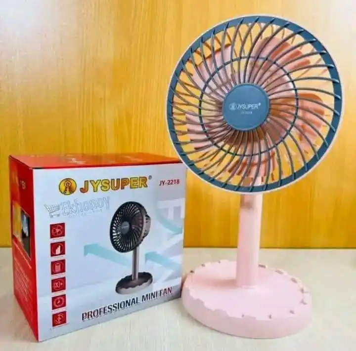 JY Super Rechargble 2218 model Fan