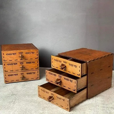 Medicine box(size-L)wood